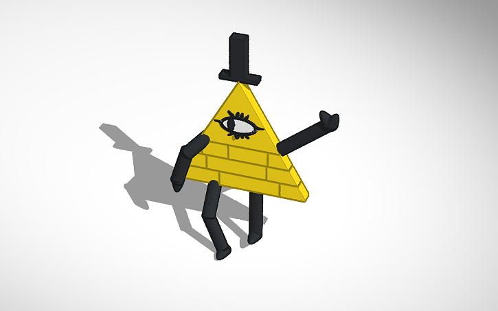 Bill Cipher Tinkercad