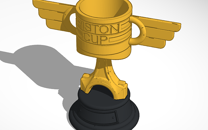 3D design Piston Cup - Tinkercad