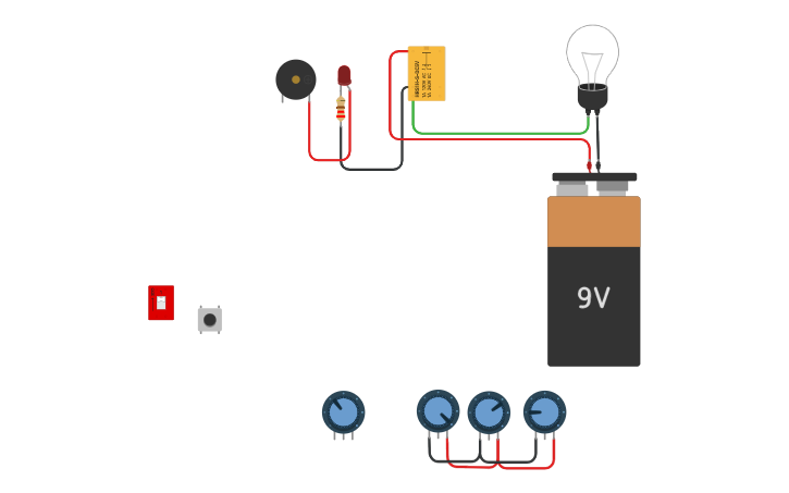 timer: play, pause, gong Circuit Diagram