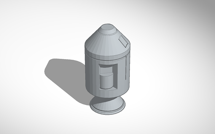 3D design Apollo 13 Service + Command Module - Tinkercad