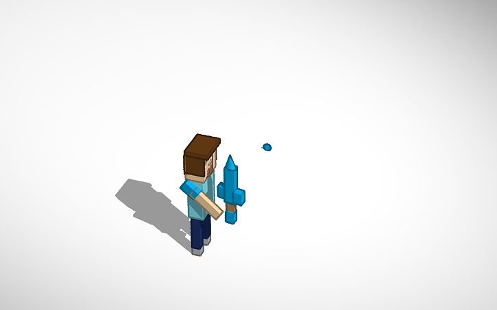 3D design Steve ( Minecraft ) - Tinkercad