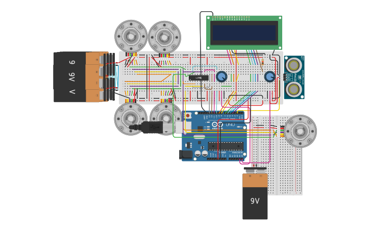 Circuit design Speed Control 2 - Tinkercad
