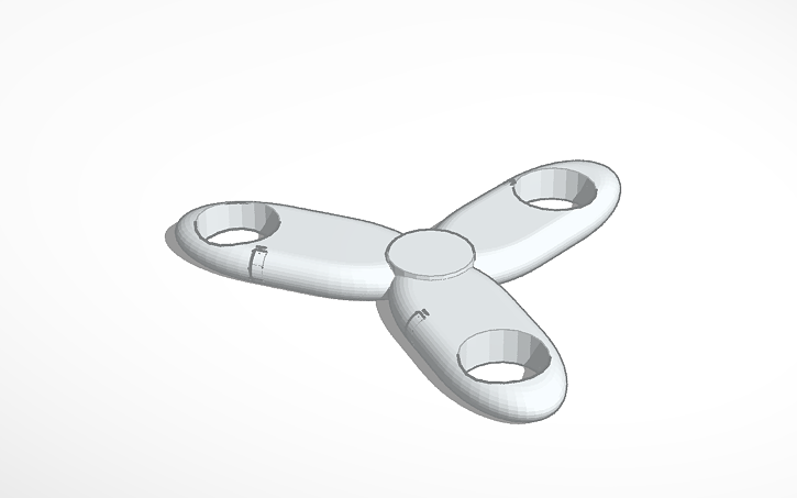 Spidget Finner 3D design Spidget Finner - Tinkercad