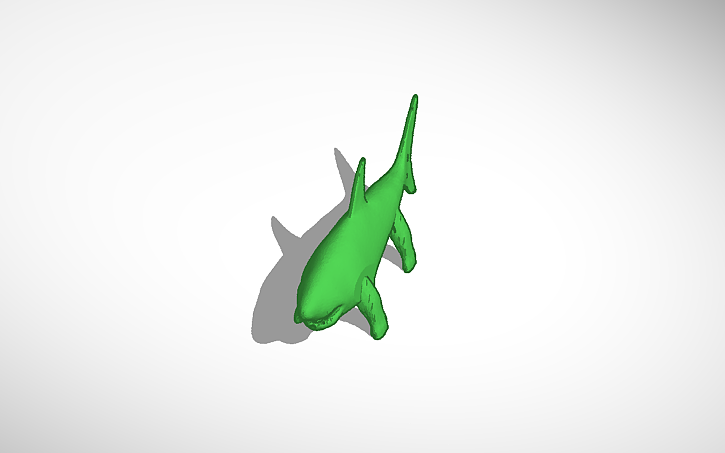 3D design land shark | Tinkercad