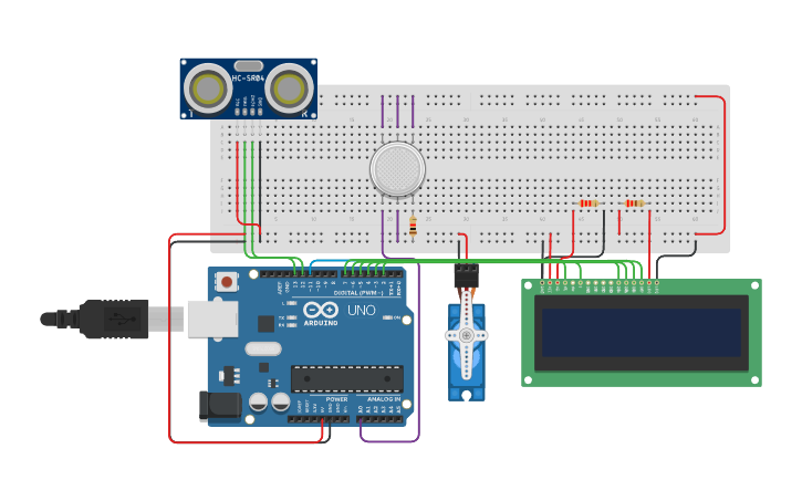 Circuit design Arduino Project - Tinkercad