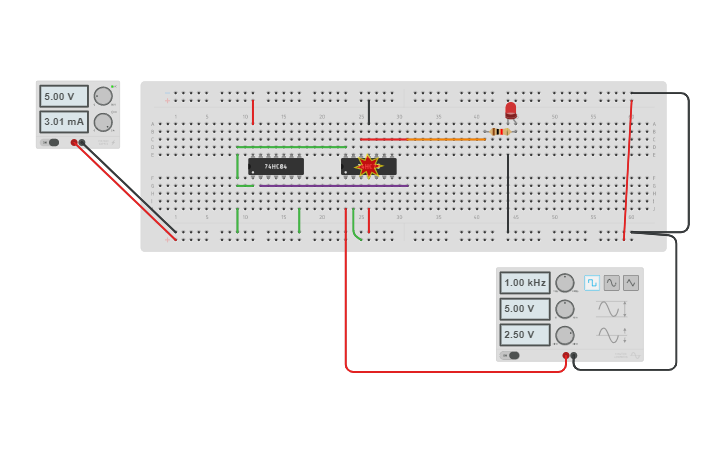 Circuit design open | Tinkercad