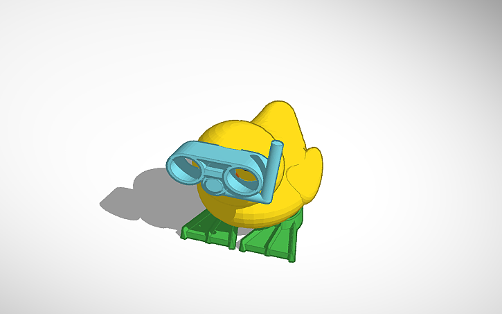 3D design patito - Tinkercad