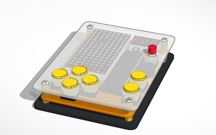 3D design Old Computer Game Machine - Tinkercad