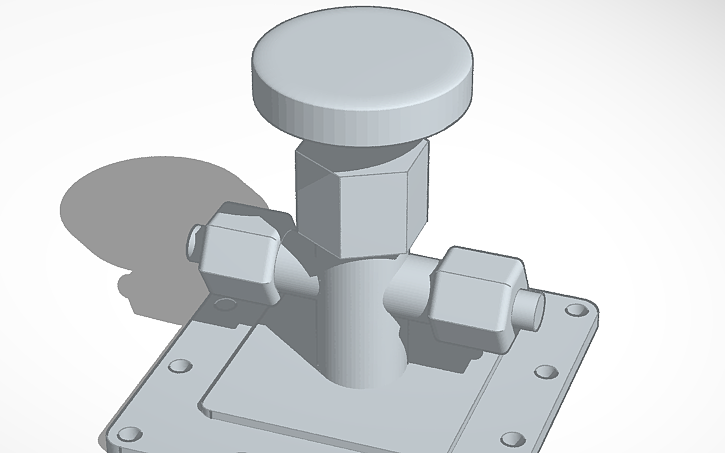 3D design Oxygen On-Off Valve - Tinkercad