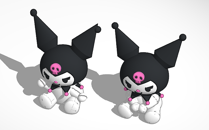 3D design Copy of Kuromi - Tinkercad