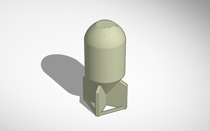 3D design nuke - Tinkercad