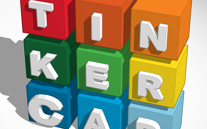 Tinker Code Logo 3D design TINKERCAD Logo - Tinkercad