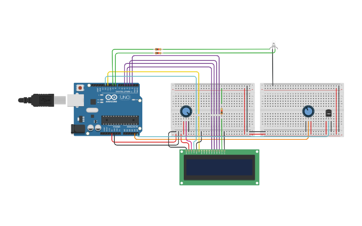 Circuit design Progetto esame di stato - Tinkercad