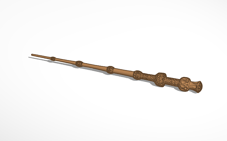 3D design Wand - Tinkercad