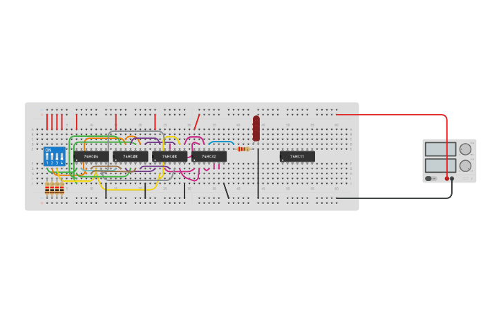 Circuit design Circuito (C - Tinkercad
