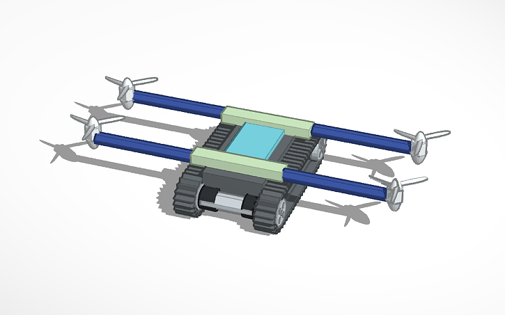 3D design mini tank | Tinkercad