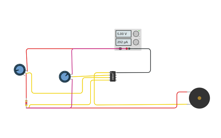 Circuit design Lab 4 1 period - Tinkercad