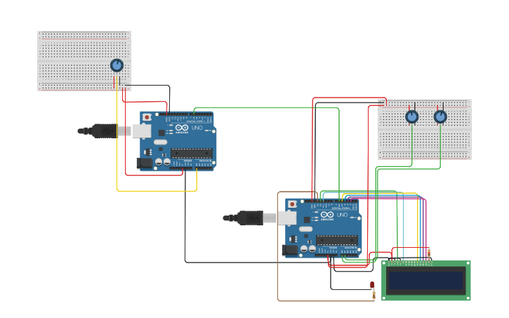 Circuit design OneWire Protocol - Tinkercad