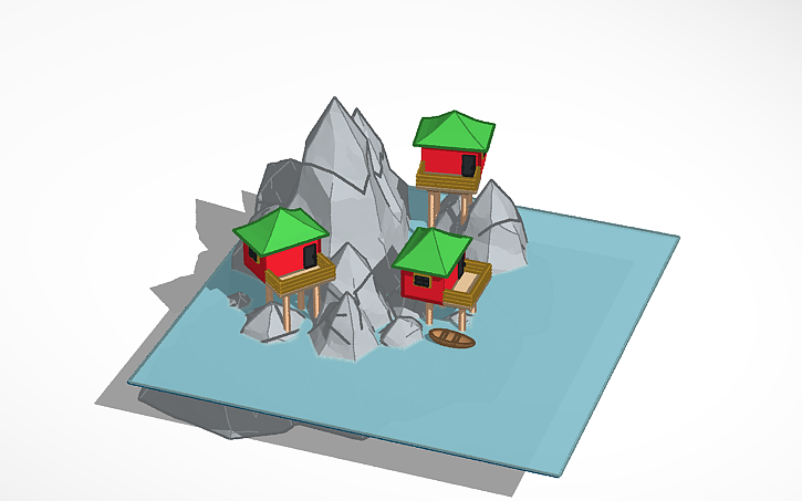 3D design Buildings | Tinkercad