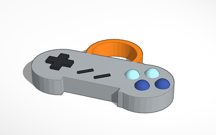 3D design controller1 | Tinkercad