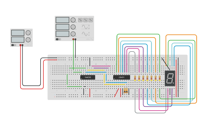 Circuit design Circuito De Santis | Tinkercad