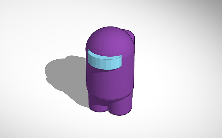 3d Design Among Us Character Tinkercad