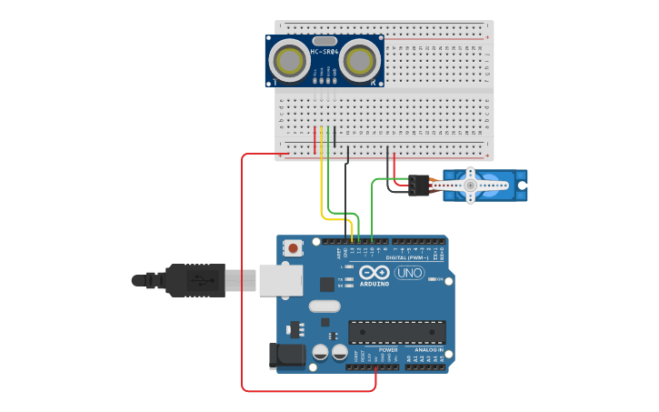 Circuit design SUB TASK 3 - Tinkercad