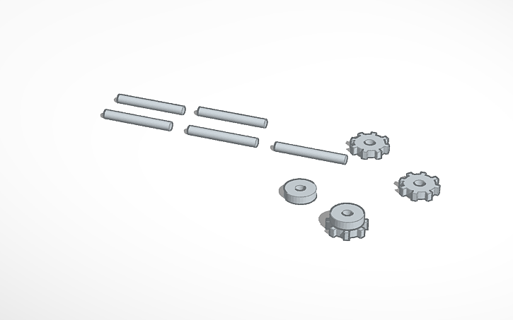 3D design Cog - Project Ingenious - Tinkercad