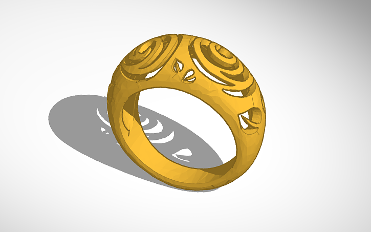 3D design Ring - Tinkercad