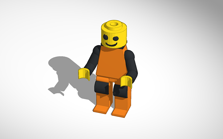 3D design lego man | Tinkercad