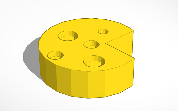3D design Cheese - Tinkercad