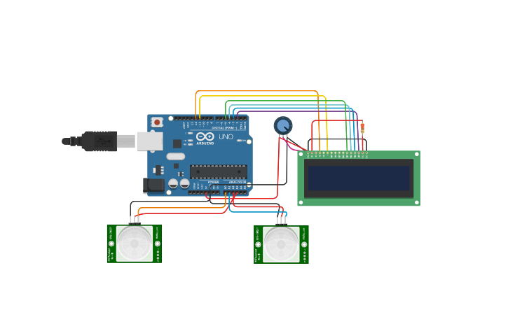Circuit design IOT Assignment 2 - Tinkercad