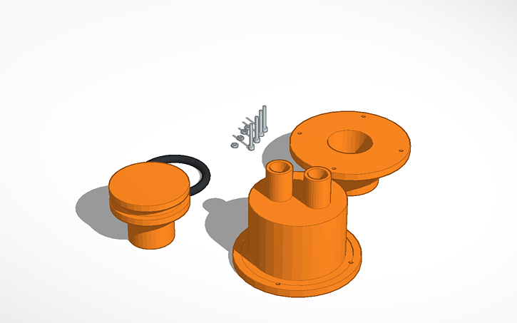 3D design Hydraulic_Press_Parts | Tinkercad