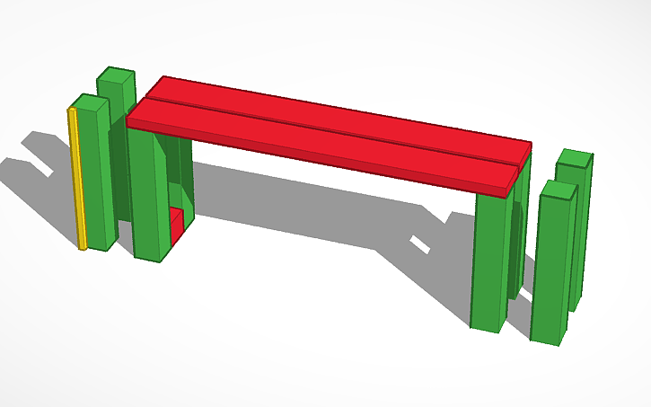 3D design Benk v1.3 | Tinkercad