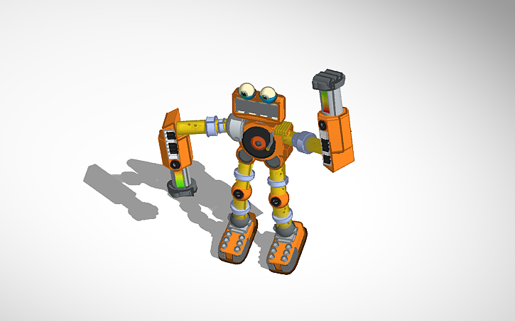 3D design Copy of Rare wubbox (Pose 1) - Tinkercad