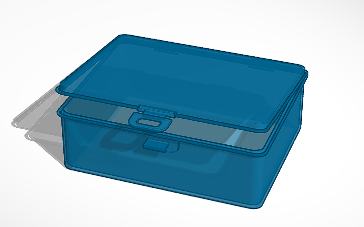 3D design Lock Box - Tinkercad