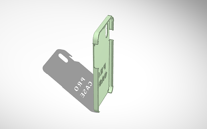 3D Design Iphone Xs Max Case Tinkercad