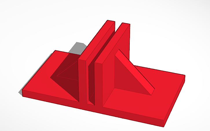 3D design Shelf support - Tinkercad