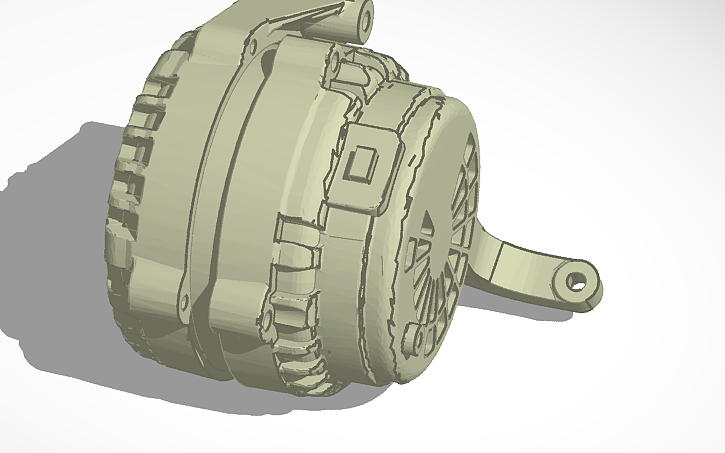 3D design Alternator - Tinkercad