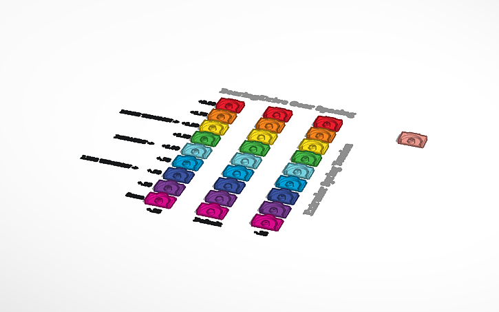 3D design 3DChameleon Mk3 Tension Tuning Sliders | Tinkercad