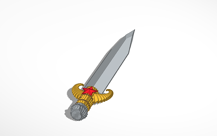 3d Design Sword 