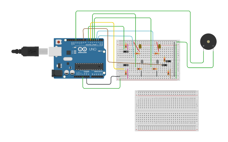 Circuit design arduino - Tinkercad