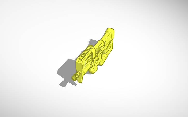 3D design guns - Tinkercad