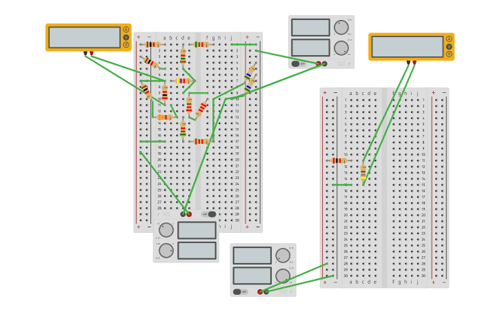 Circuit design examen 2 lab - Tinkercad