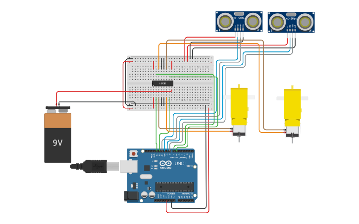 Arduino Tp Module Circuit design Arduino TP 25 - Tinkercad