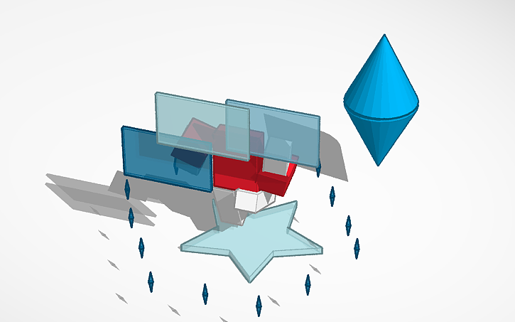 3D design CodeBreaker - Tinkercad