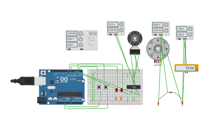 Circuit design sensor | Tinkercad