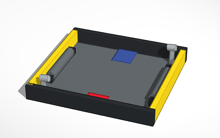 Pyramid Ramp Battlebot Design 3D design Battlebots Arena - Tinkercad
