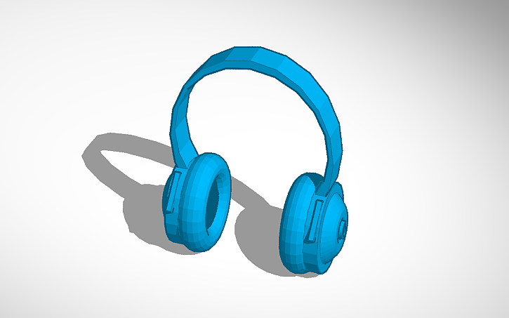 3d Design Headphone Design Model Tinkercad