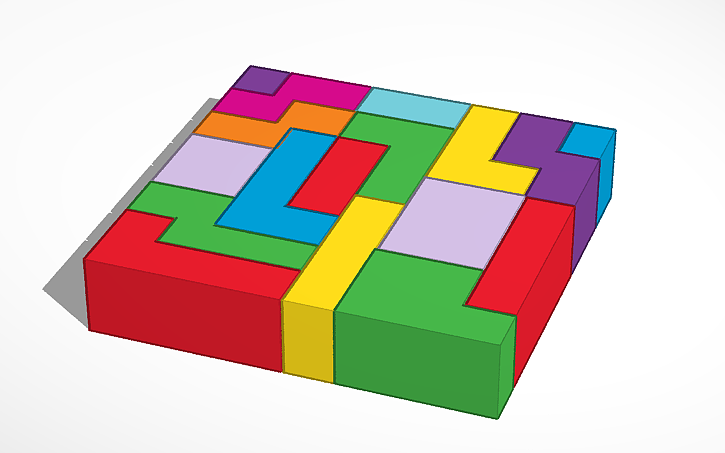 3D design 3D Puzzle - Tinkercad